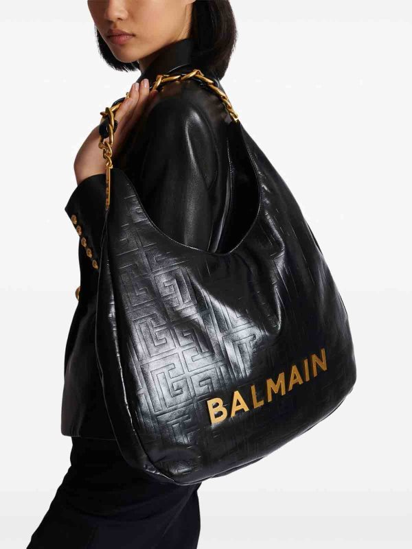 The Best Shops Balmain: クロスボディバッグ - クロスボディバッグ - 黒