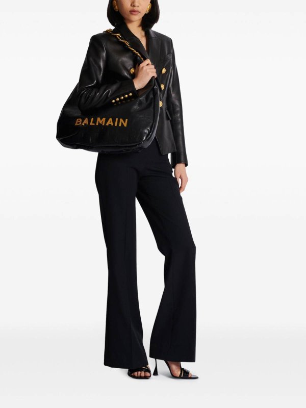クロスボディバッグ - 黒 shop online: Balmain