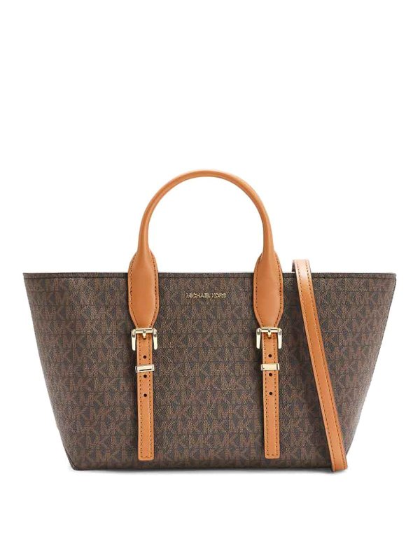 MICHAEL KORS: トートバッグ - トートバッグ - ブラウン