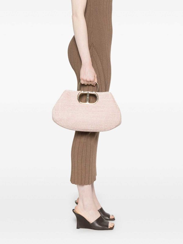 The Best Shops TWINSET: Handtaschen - Shopper - Nude