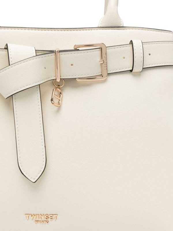 TWINSET: totes bags online - Tote bag in synthetic leather