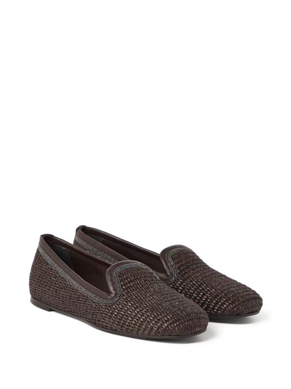 BRUNELLO CUCINELLI buy online ローファー - ダークブラウン
