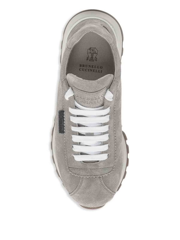 Sneaker - Grau shop online: BRUNELLO CUCINELLI