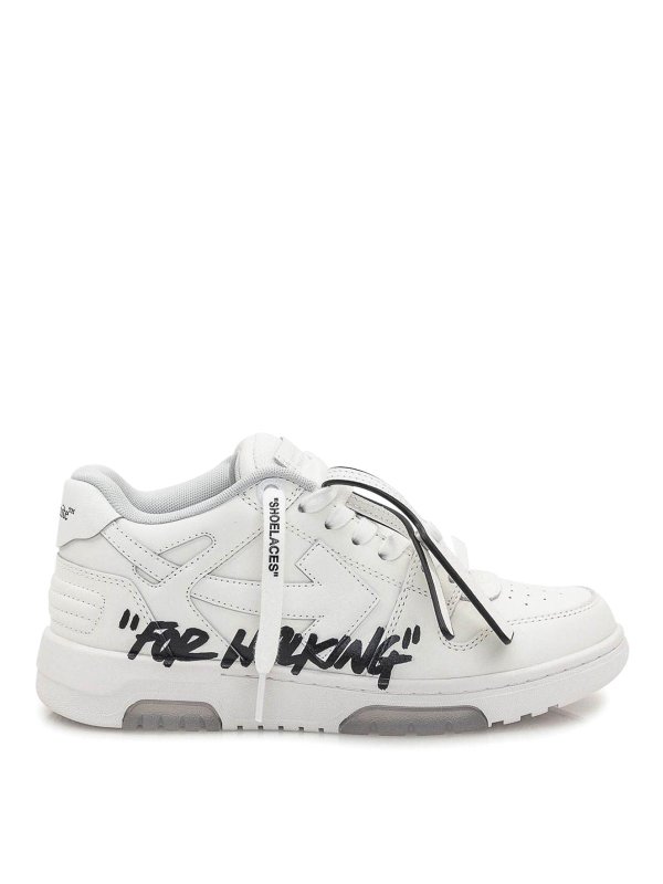 OFF-WHITE: Chaussures de sport - Baskets - Blanc