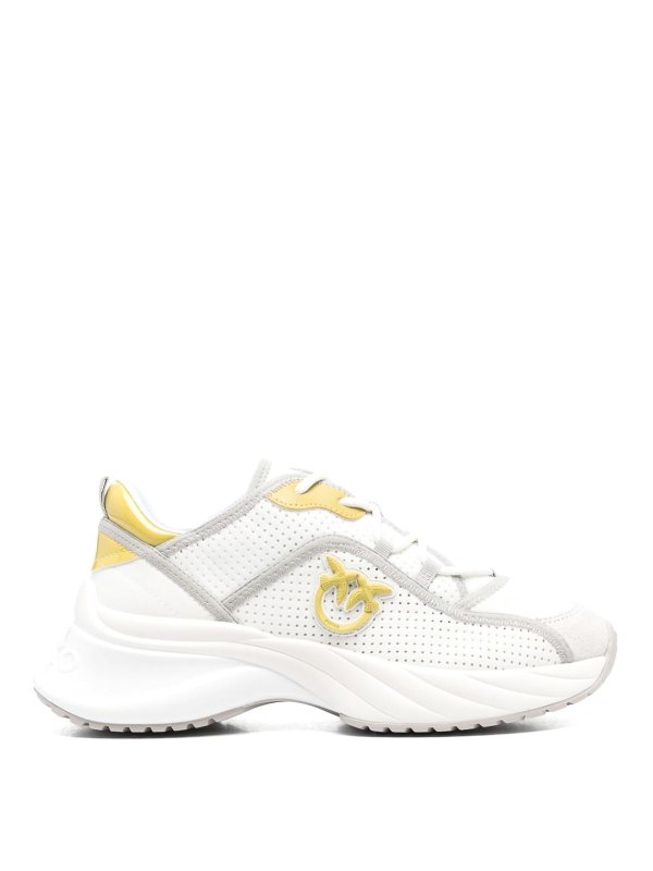 Pinko: Chaussures de sport - Baskets - Blanc