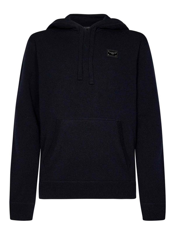 DOLCE & GABBANA: Pull col rond - Pull Col Rond - Bleu