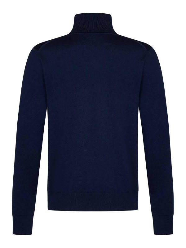 DOLCE & GABBANA: Rollkragenpullover  und Polo-Ausschnitt online - Rollkragenpullover - Blau