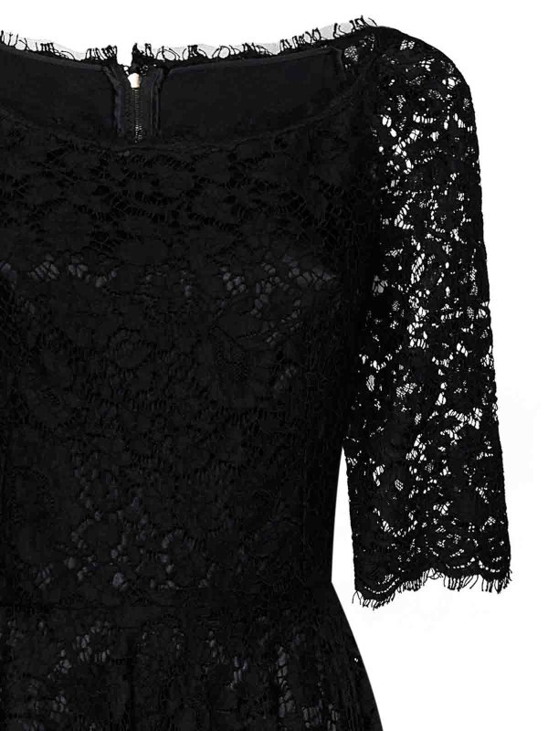 The Best Shops DOLCE & GABBANA: ニーレングスドレス - 膝丈/ミディスカート - 黒