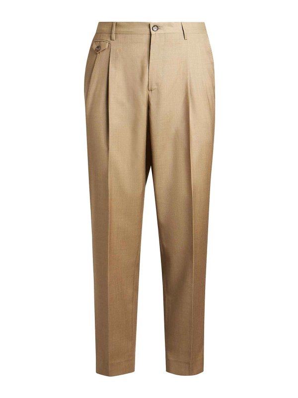 ETRO: Pantalones casual - Pantalón Casual - Beis