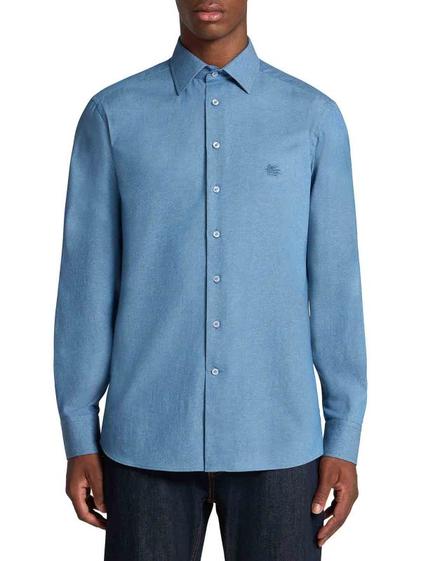 ETRO: シャツ online - シャツ - ブルー