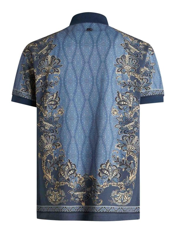 ETRO: Polos  online - Polo - Bleu