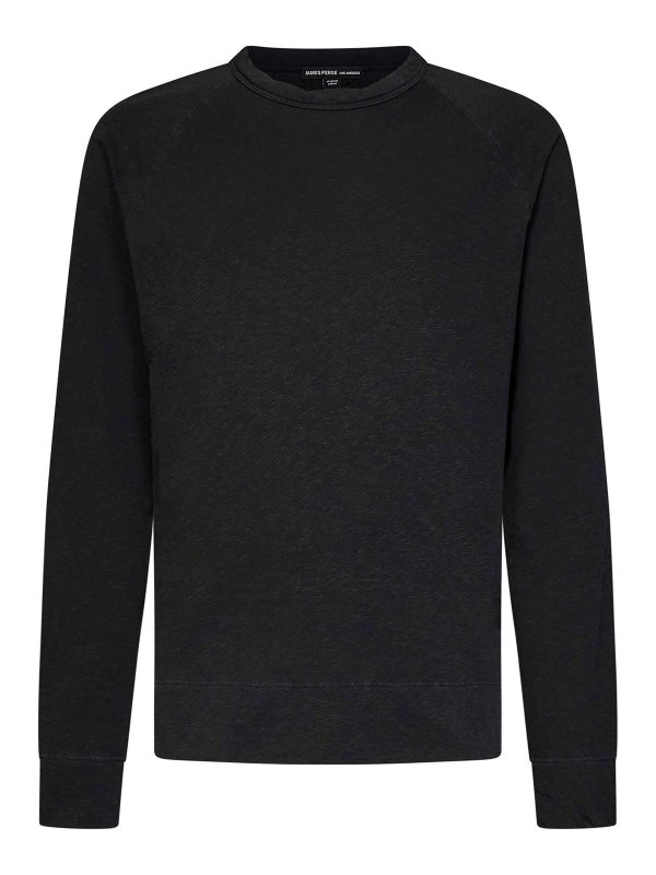 JAMES PERSE: Sweatshirts & Pulls - Sweat-Shirts - Blanc