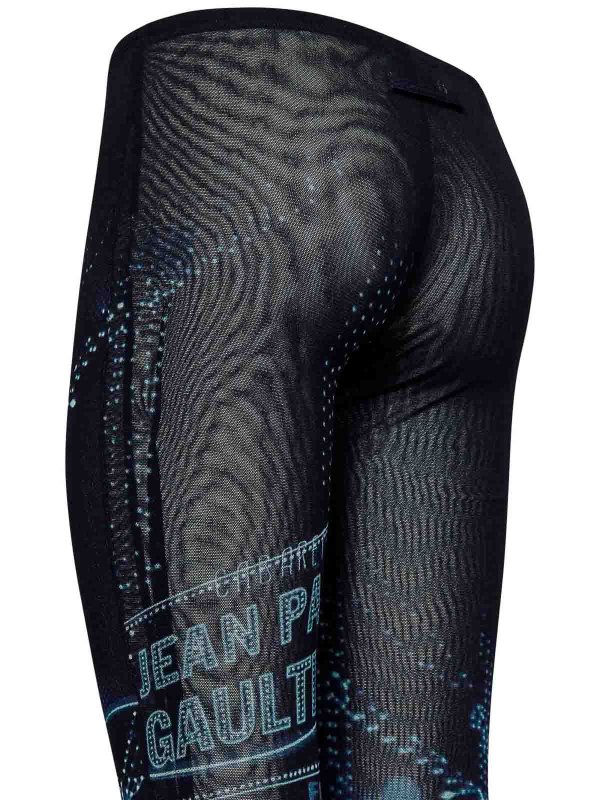 The Best Shops JEAN PAUL GAULTIER: casual trousers - Tulle Flared Trousers