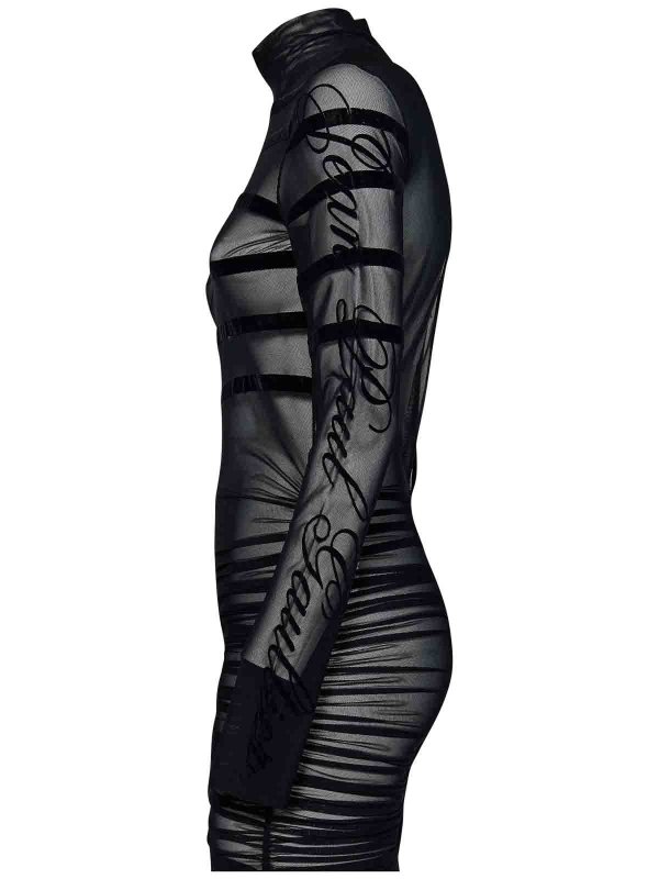 The Best Shops JEAN PAUL GAULTIER: Maxikleider - Maxikleid - Schwarz