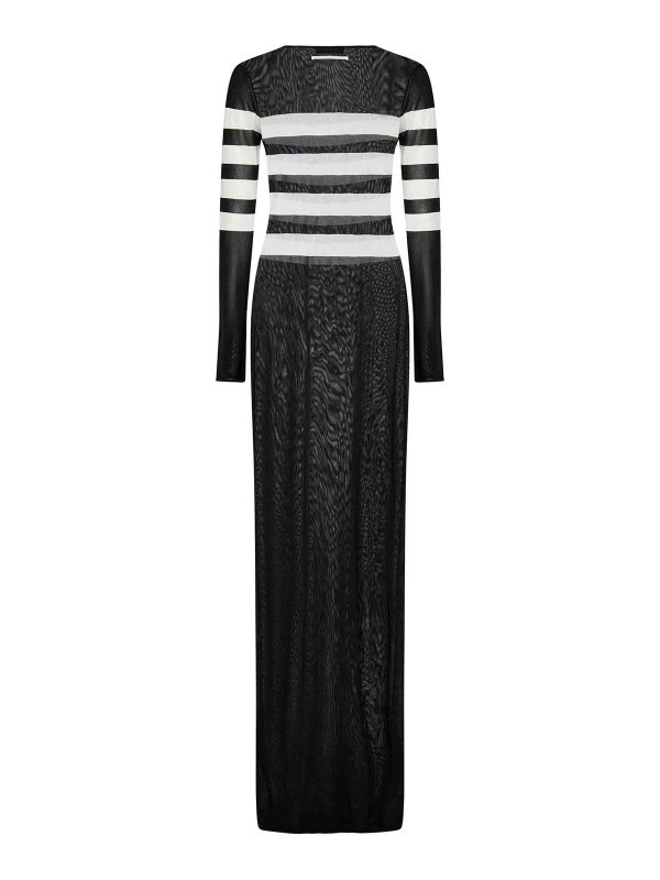 JEAN PAUL GAULTIER: abiti lunghi online - Vestito lungo nero
