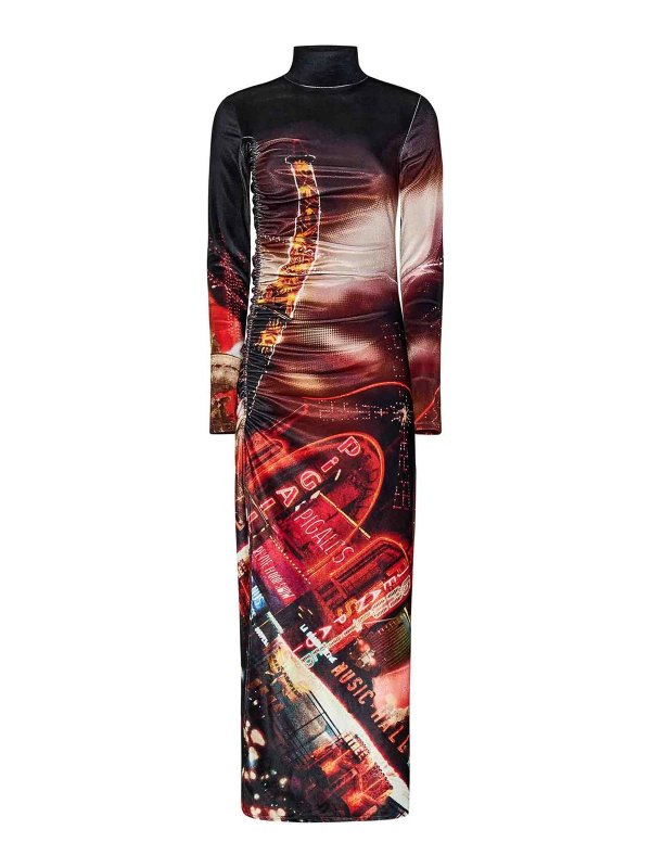 JEAN PAUL GAULTIER: ニーレングスドレス - 膝丈ドレス - 赤