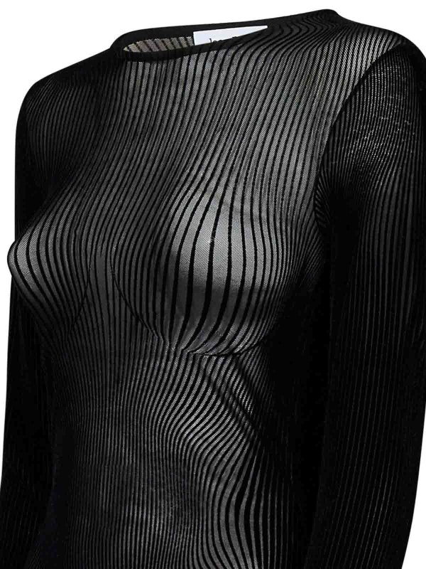 The Best Shops JEAN PAUL GAULTIER: Maxikleider - Maxikleid - Schwarz