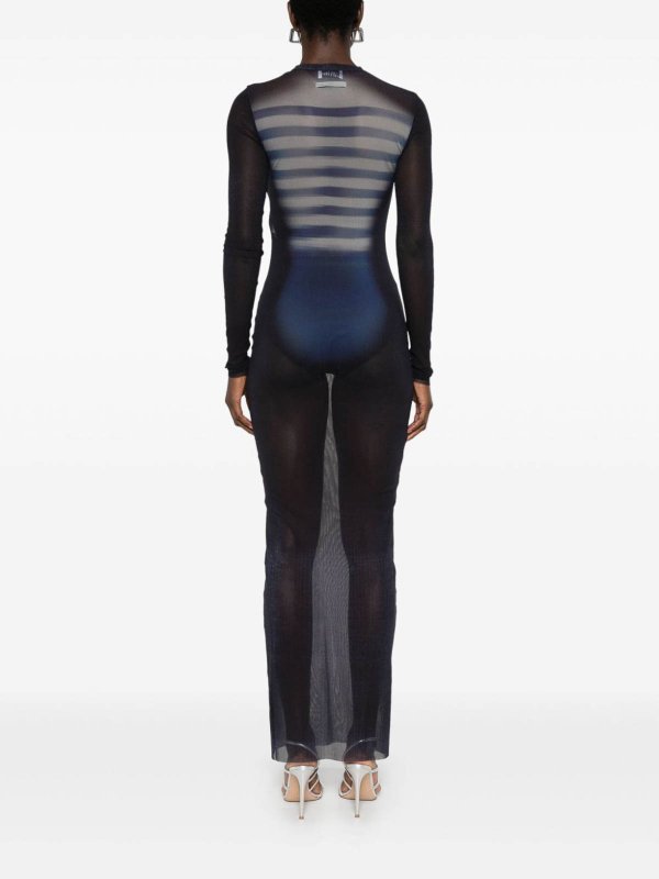 The Best Shops JEAN PAUL GAULTIER: マキシドレス - マキシドレス - ブルー