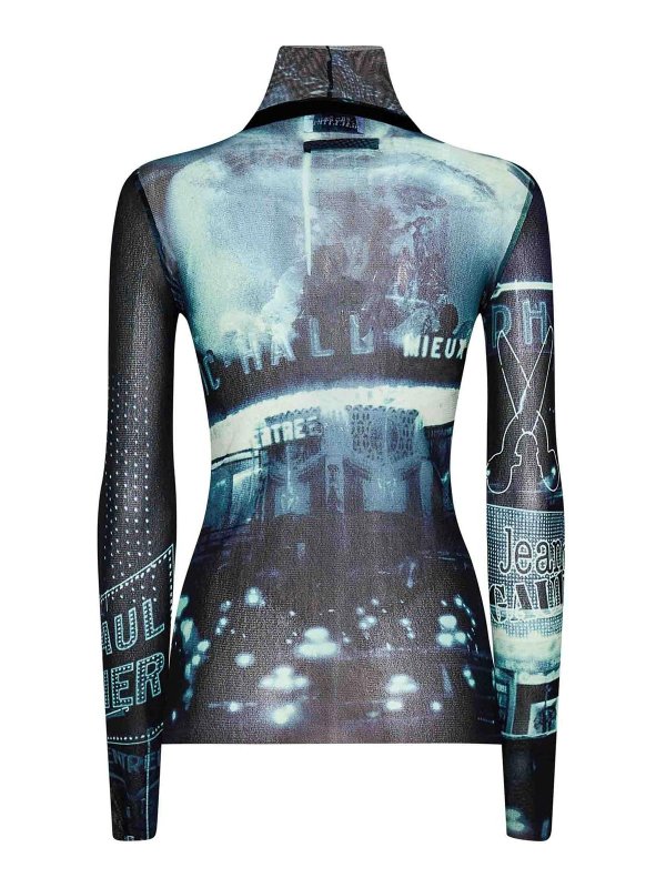 JEAN PAUL GAULTIER: Tops und Tank Tops online - Top - Blau