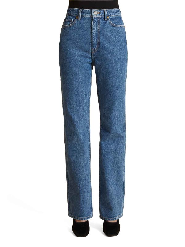 KHAITE: ブーツカットジーンズ online - ブーツカットジーンズ - ブルー