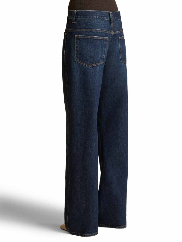 The Best Shops KHAITE: Jeans évasés - Jean Bootcut - Bleu