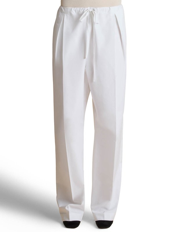 KHAITE: カジュアルトラウザー online - カジュアルパンツ - 白