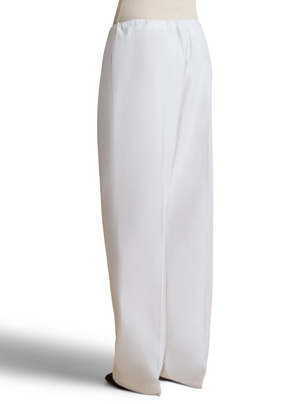 The Best Shops KHAITE: カジュアルトラウザー - カジュアルパンツ - 白