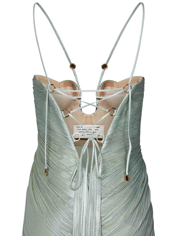 The Best Shops MARIA LUCIA HOHAN: Maxi robe - Maxi Robe - Vert