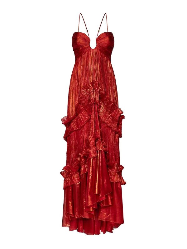 MARIA LUCIA HOHAN: Maxikleider - Maxikleid - Rot