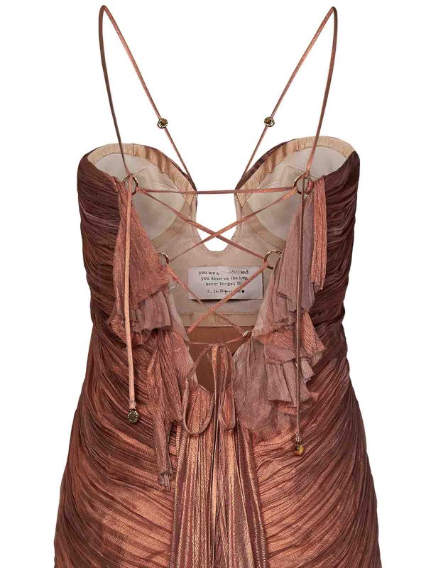 The Best Shops MARIA LUCIA HOHAN: Maxikleider - Maxikleid - Braun