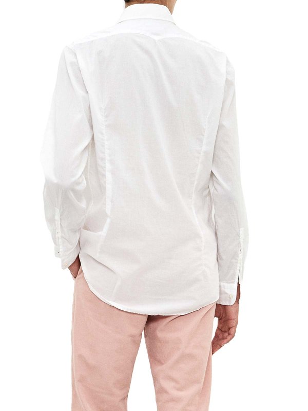 The Best Shops MASSIMO ALBA: Hemden - Hemd - Weiß