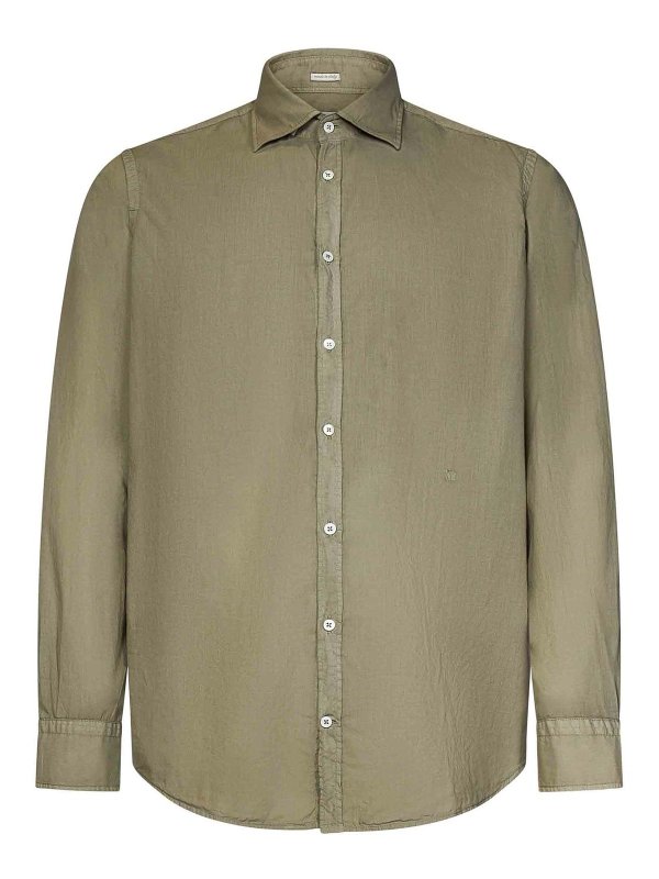 MASSIMO ALBA: シャツ - シャツ - ブラウン