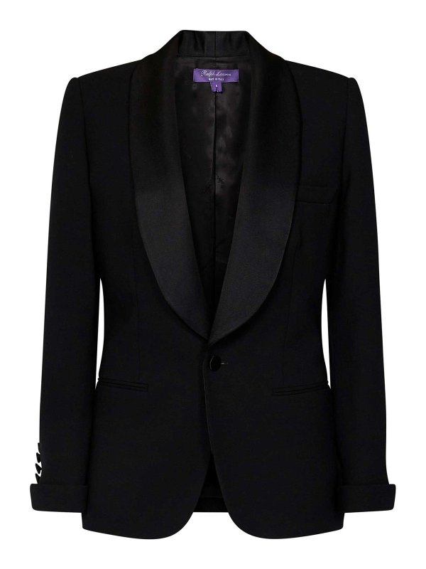 RALPH LAUREN: blazers - Single-Breasted Blazer