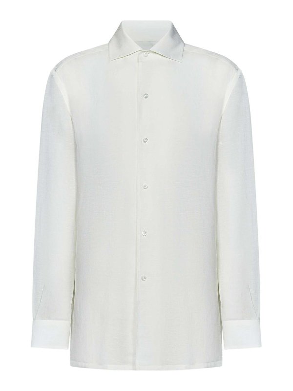 RALPH LAUREN: シャツ - シャツ - 白