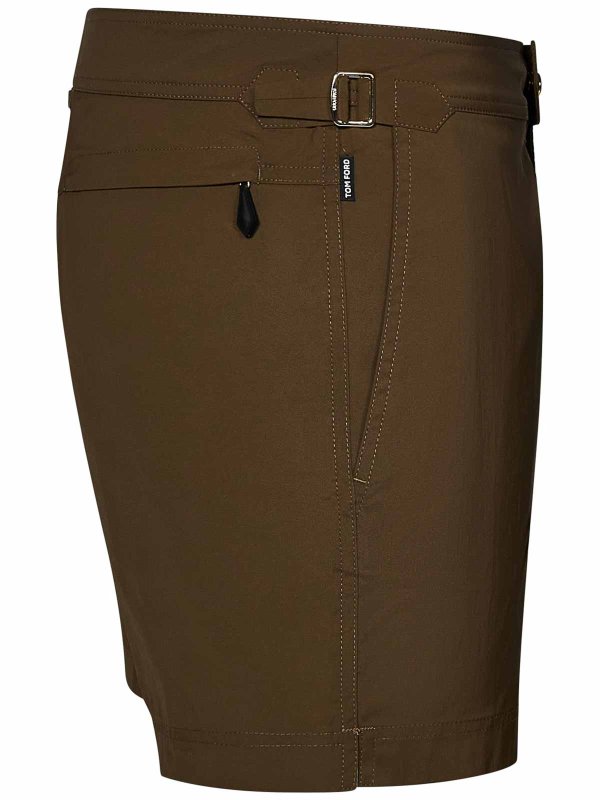 The Best Shops TOM FORD: Badeanzüge und Badehosen - Badehose - Grün