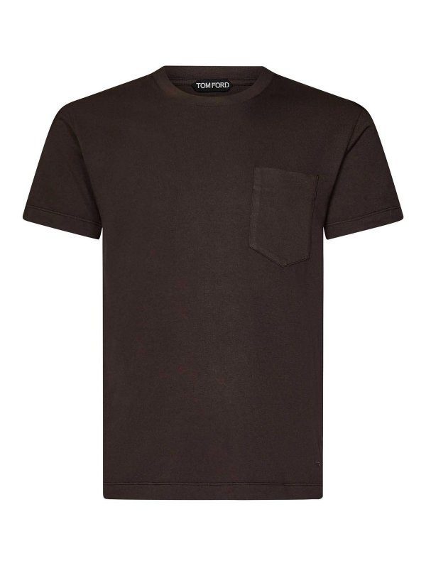 TOM FORD: Camisetas - Camiseta - Marrón