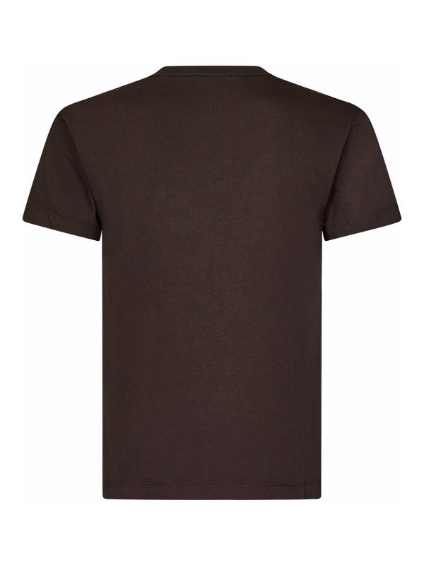 TOM FORD: Camisetas online - Camiseta - Marrón