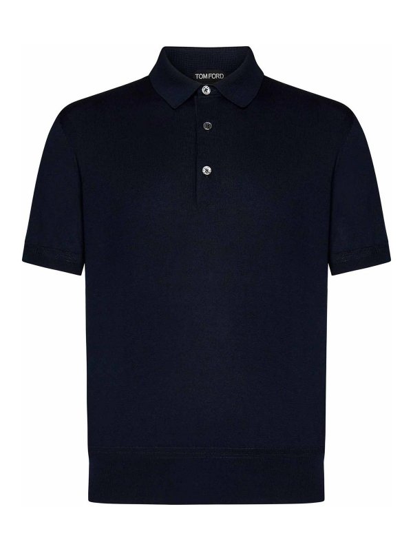 TOM FORD: Polos - Polo - Azul