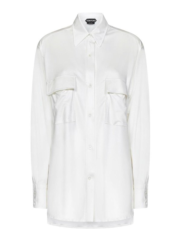 TOM FORD: Hemden - Hemd - Weiß