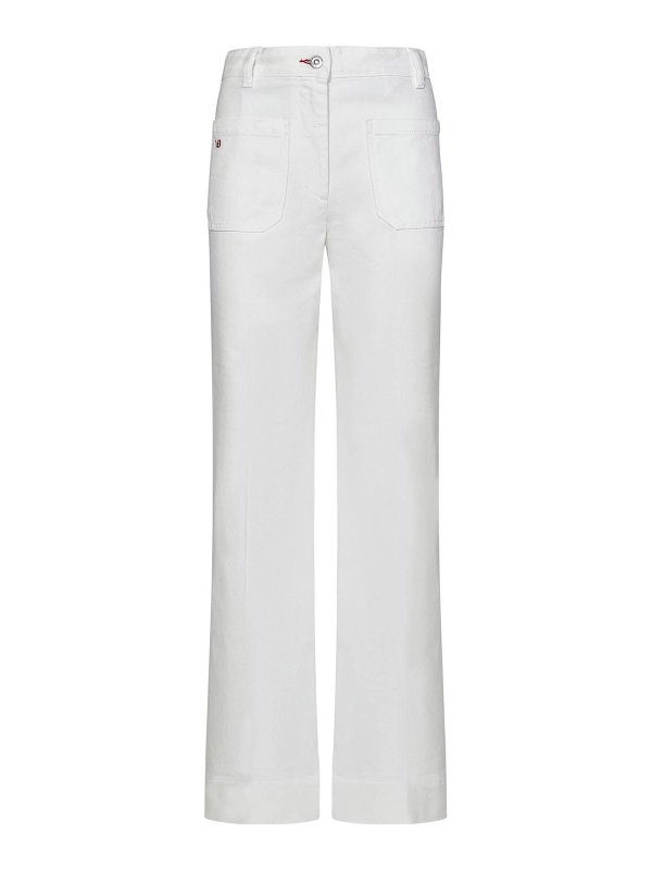 VICTORIA BECKHAM: bootcut jeans - Alina High-Waisted Jeans