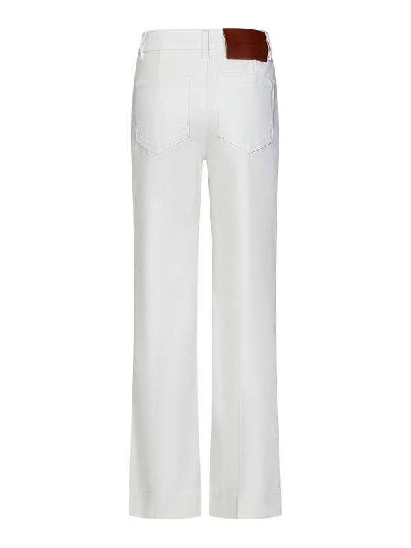 VICTORIA BECKHAM: bootcut jeans online - Alina High-Waisted Jeans