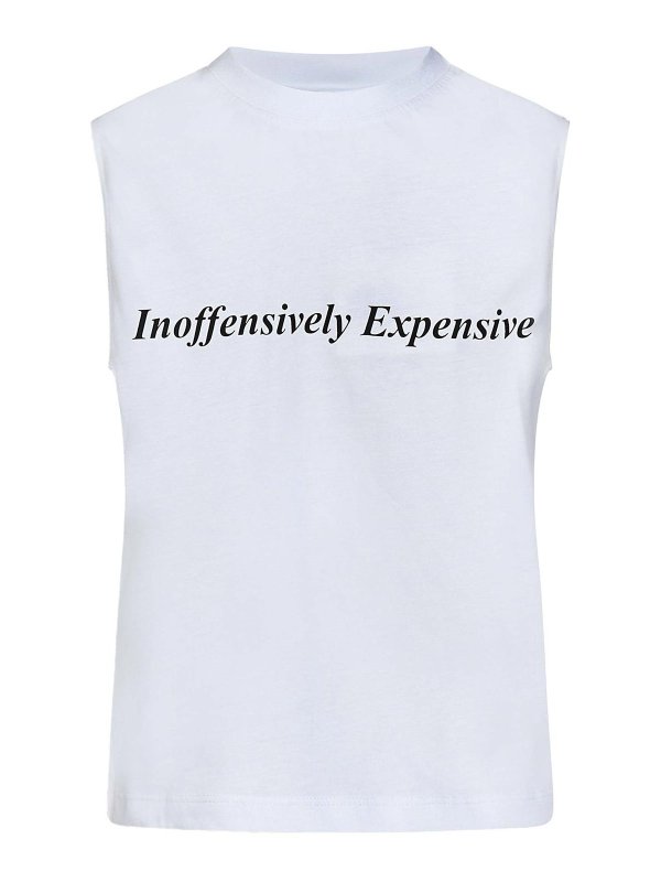 VICTORIA BECKHAM: Tops und Tank Tops - Top - Weiß