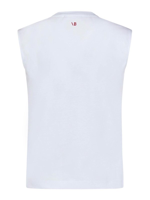 VICTORIA BECKHAM: Tops und Tank Tops online - Top - Weiß