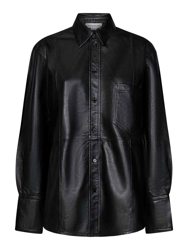 VICTORIA BECKHAM: シャツ - シャツ - 黒