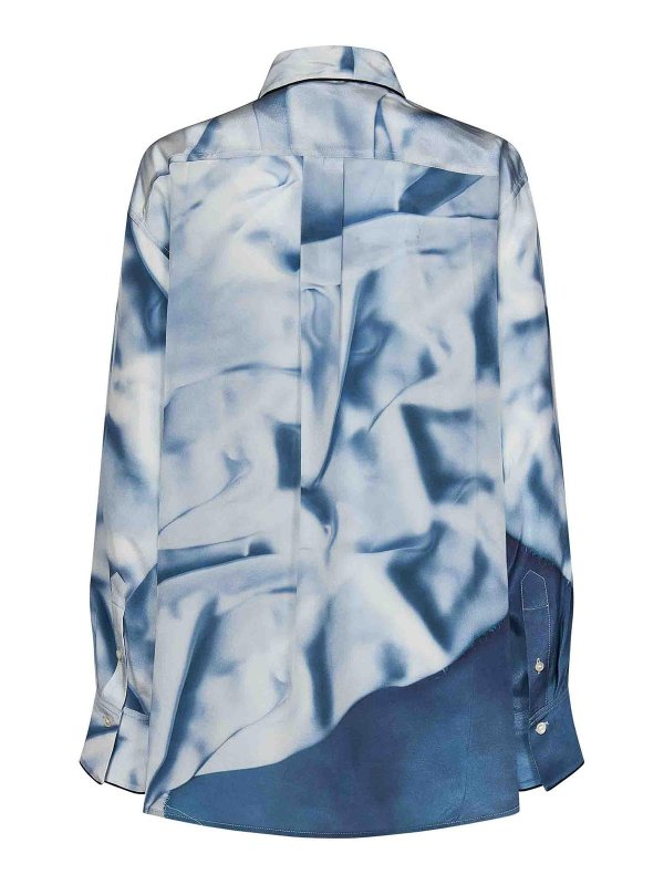 VICTORIA BECKHAM: シャツ online - シャツ - ブルー