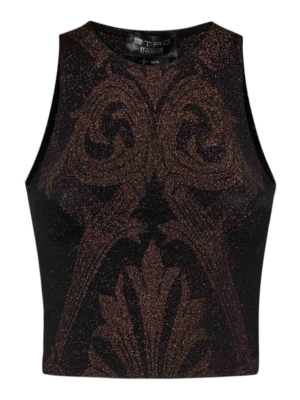 WOLFORD: Tops und Tank Tops - Top - Braun