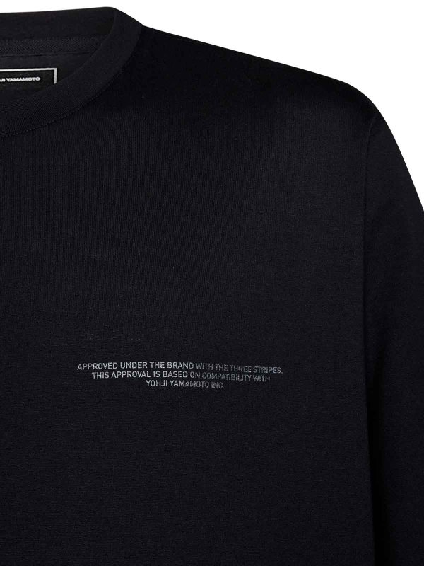 The Best Shops Y-3: Camisetas - Camiseta - Negro
