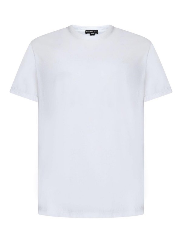 JAMES PERSE: Strickpullover mit Rundhalsausschnitt - Rundhalspullover - Weiß