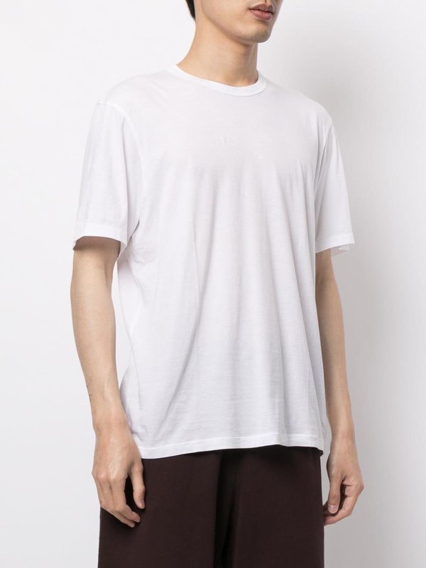 JAMES PERSE: Strickpullover mit Rundhalsausschnitt online - Rundhalspullover - Weiß