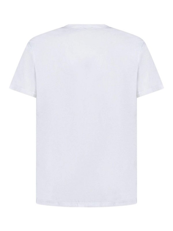 The Best Shops JAMES PERSE: Strickpullover mit Rundhalsausschnitt - Rundhalspullover - Weiß